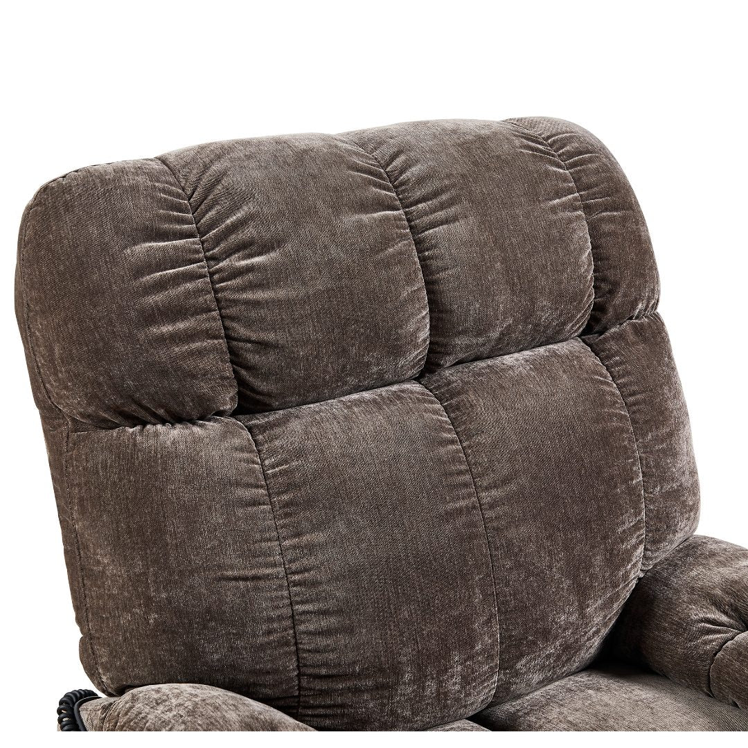 Power Lift Recliner Chair for Elderly Infinite Position with Heat and Massage