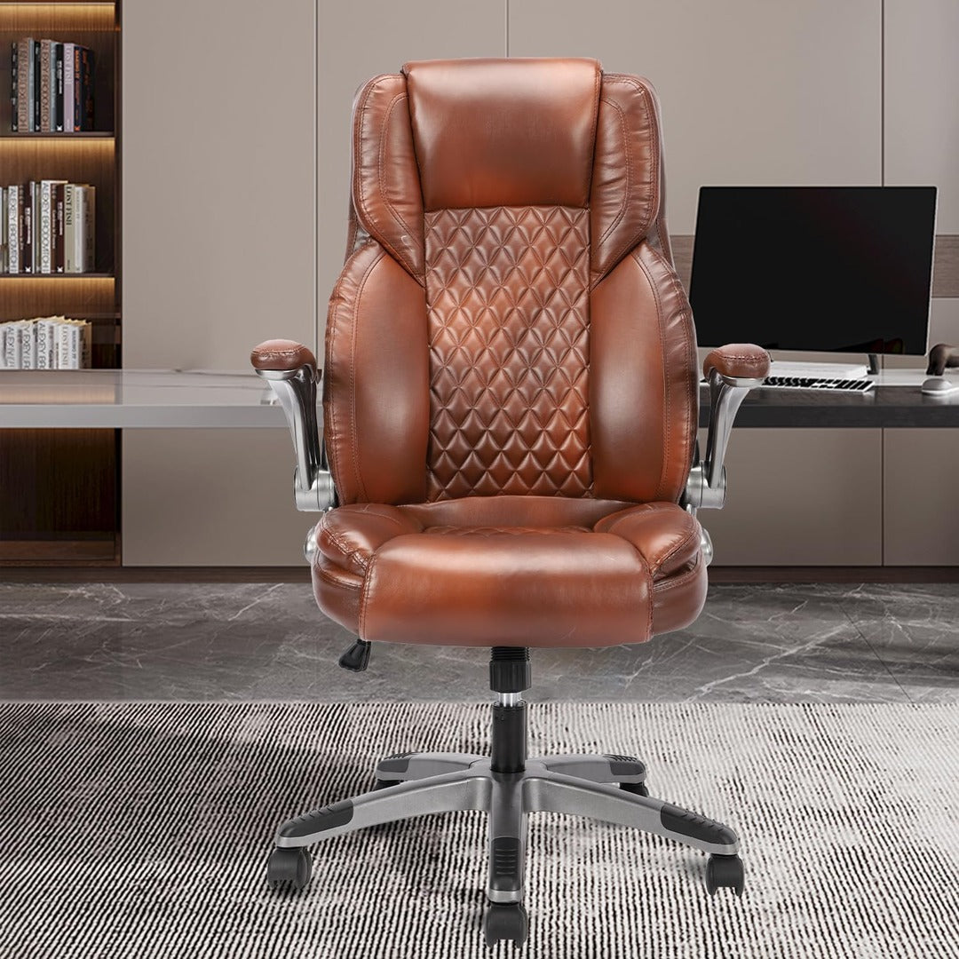 Ergonomic Computer Desk Chair with Flip up Arms