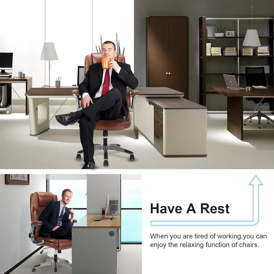 Ergonomic Computer Desk Chair with Flip up Arms