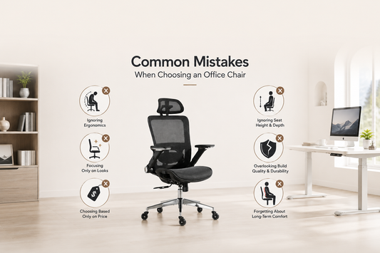 Common Mistakes When Choosing an Office Chair and How to Avoid Them