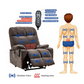 Power Lift Recliner Chair for Elderly Infinite Position with Heat and Massage