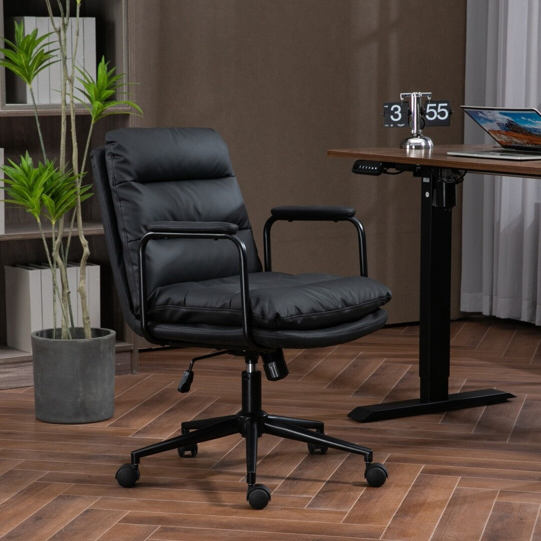 Mid Back Ergonomic Home Office Desk Chair