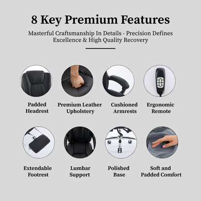 Universal Office Chair with Heat and Massage Functions (No Kneading)