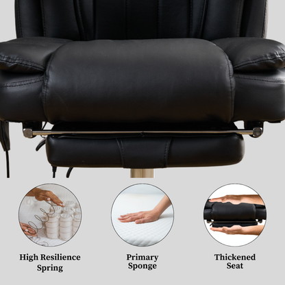 Universal Office Chair with Heat and Massage Functions (No Kneading)