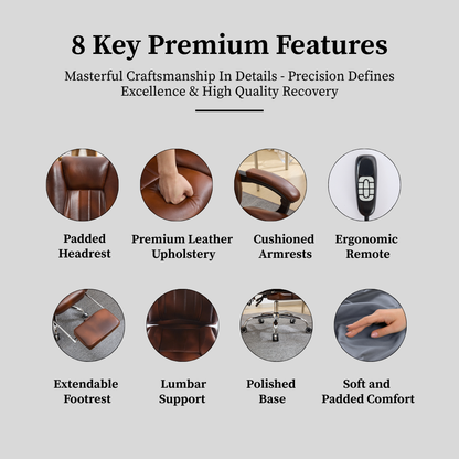 Universal Office Chair with Heat and Massage Functions (No Kneading)