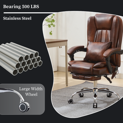 Universal Office Chair with Heat and Massage Functions (No Kneading)