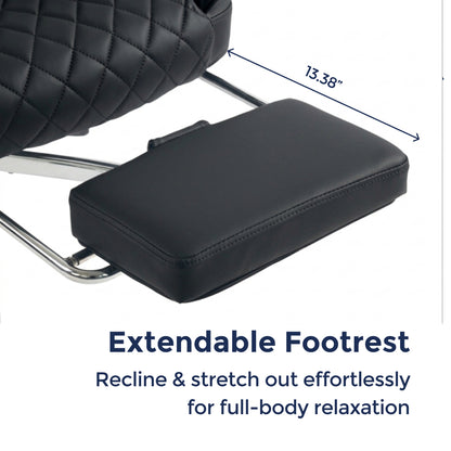 Ergonix Heated & 2-Point Kneading Massage Reclining Office Chair