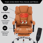 Ergonix Heated & 2-Point Kneading Massage Reclining Office Chair