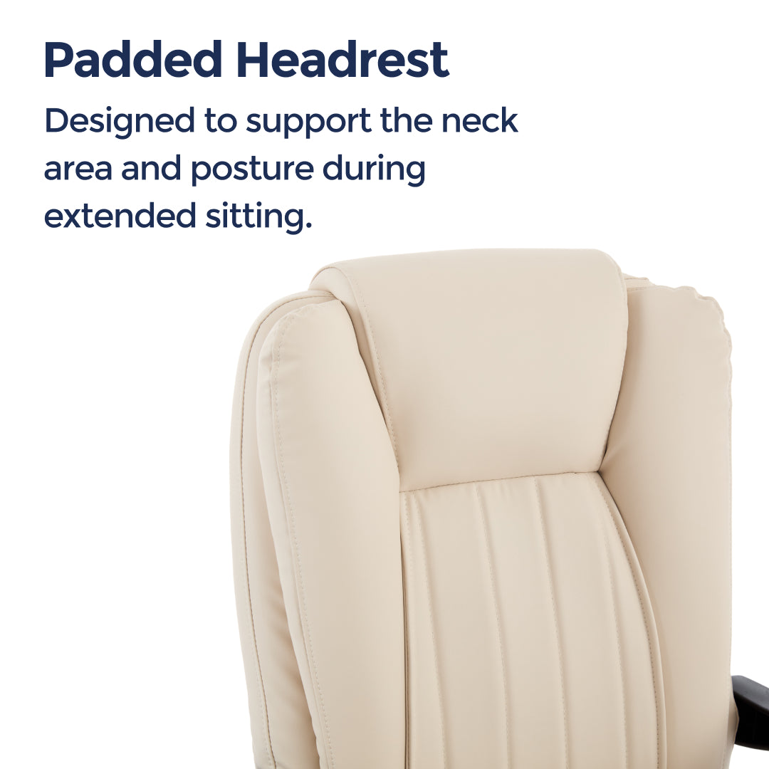 Orbis Heated & 4-Point Kneading Massage Reclining Office Chair