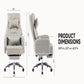 High Back Tall Executive Office Chair With Footrest and Recliner