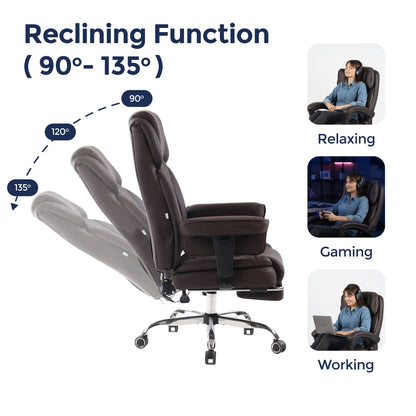 Prestige Heated & 4-Point Kneading Chair | Adjustable Armrest