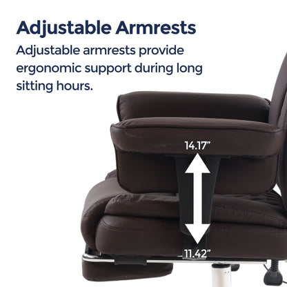 Prestige Heated & 4-Point Kneading Chair | Adjustable Armrest