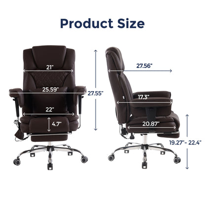 Prestige Heated & 4-Point Kneading Chair | Adjustable Armrest