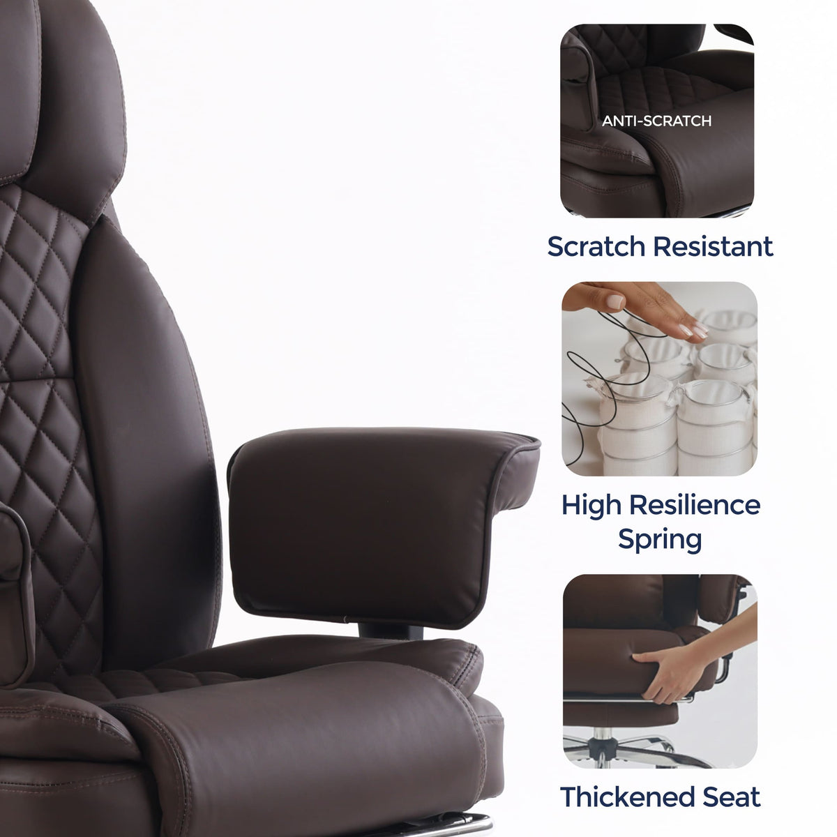 Prestige Heated & 4-Point Kneading Chair | Adjustable Armrest