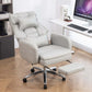 High Back Tall Executive Office Chair With Footrest and Recliner