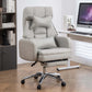 High Back Tall Executive Office Chair With Footrest and Recliner