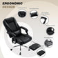 Big and Tall Executive Office Chair with Massage & Heat