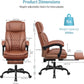 Ergonomic Computer Desk Chair with Lumbar Support