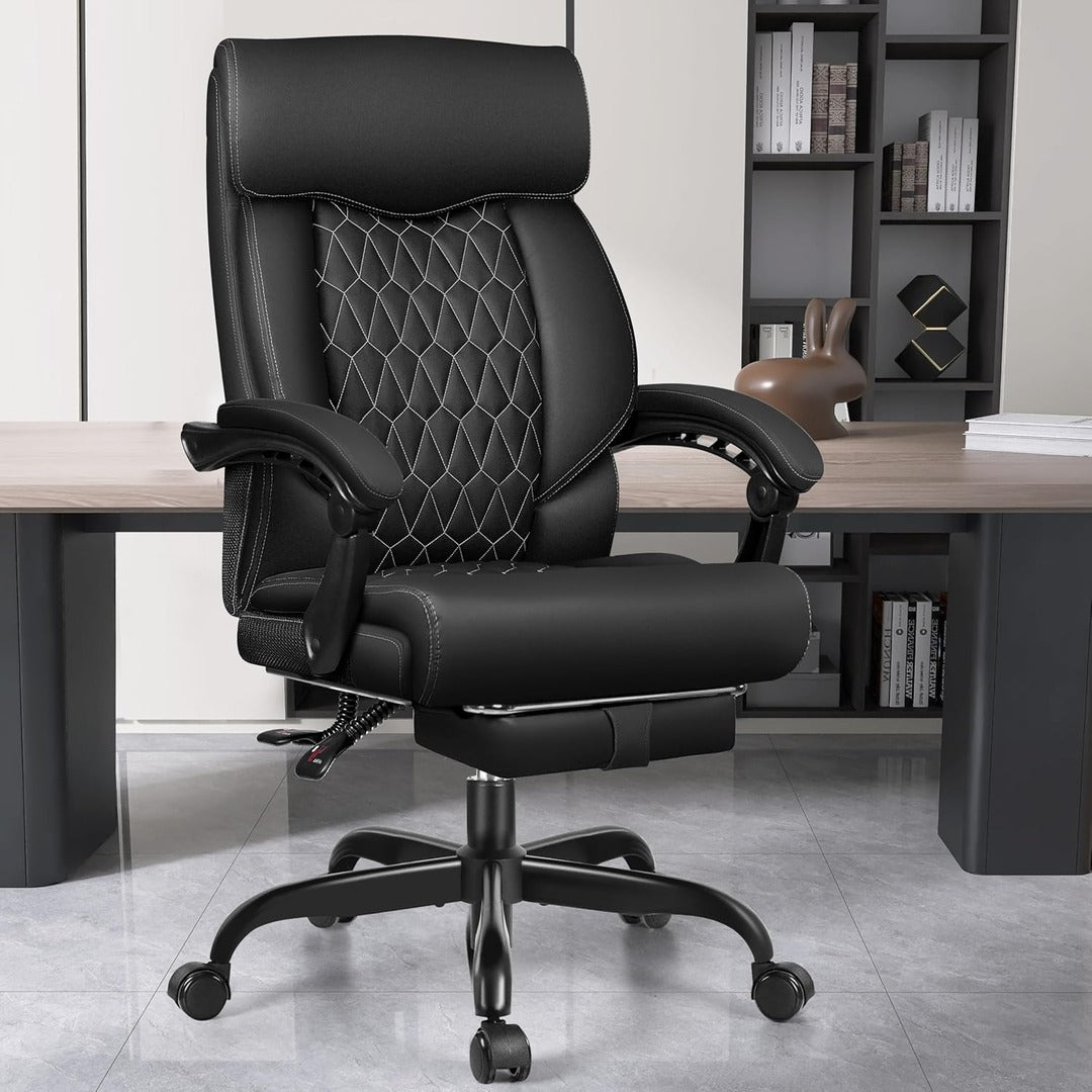 Executive Leather Office Desk Chair