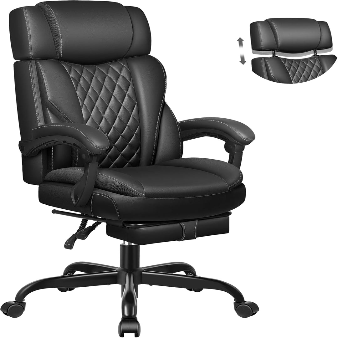 Ergonomic Computer Desk Chair with Lumbar Support