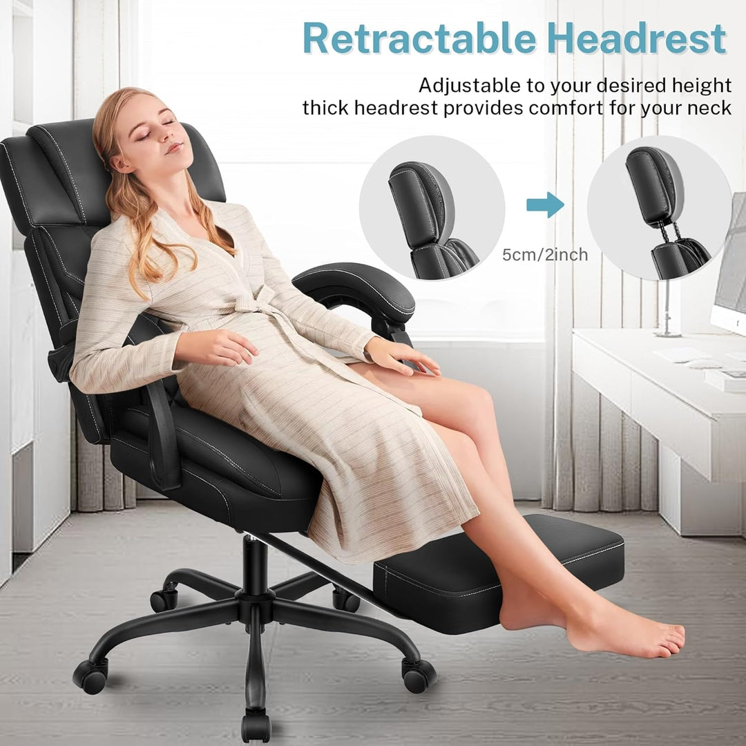 Ergonomic Computer Desk Chair with Lumbar Support