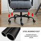 Luxor Heat & Vibrating Massage Office Chair with Reclining Features