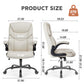 Ergonomic Office Desk Chair in PU Leather