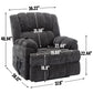 Heavy Duty Dual Motor Electric Power Lift Recliners with Power-Remote