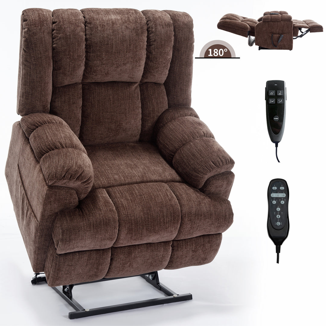 Heavy Duty Dual Motor Electric Power Lift Recliners with Power-Remote