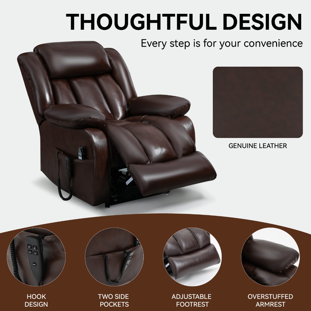 Power Lift Recliner Chair with Vibration Massage and Lumbar Heating | Ergosky Ergo Sky Power Lift Recliner Chair with Vibration Massage and Lumbar Heating | Ergosky Ergo Sky