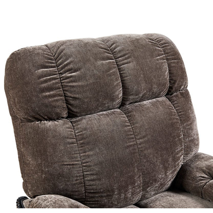 Power Lift Recliner Chair for Elderly Infinite Position with Heat and Massage