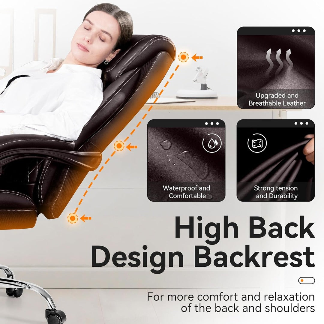 Ergonomic Computer Desk Chair With Lumbar Support