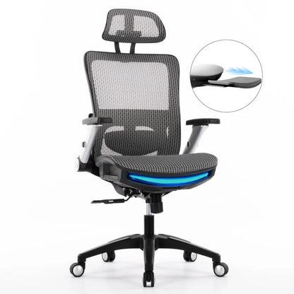 Ergosky-Figma-Ergonomic-Mesh-Office-Desk-Chair-grey