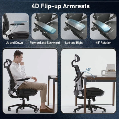 Ergosky-Figma-Ergonomic-Mesh-Office-Desk-Chair-product-armrest-function