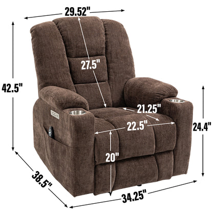 Lift Chair with 8 Points Heat & Massage Function