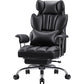 Executive High Back Office Chair with Adjustable Padded Armrest