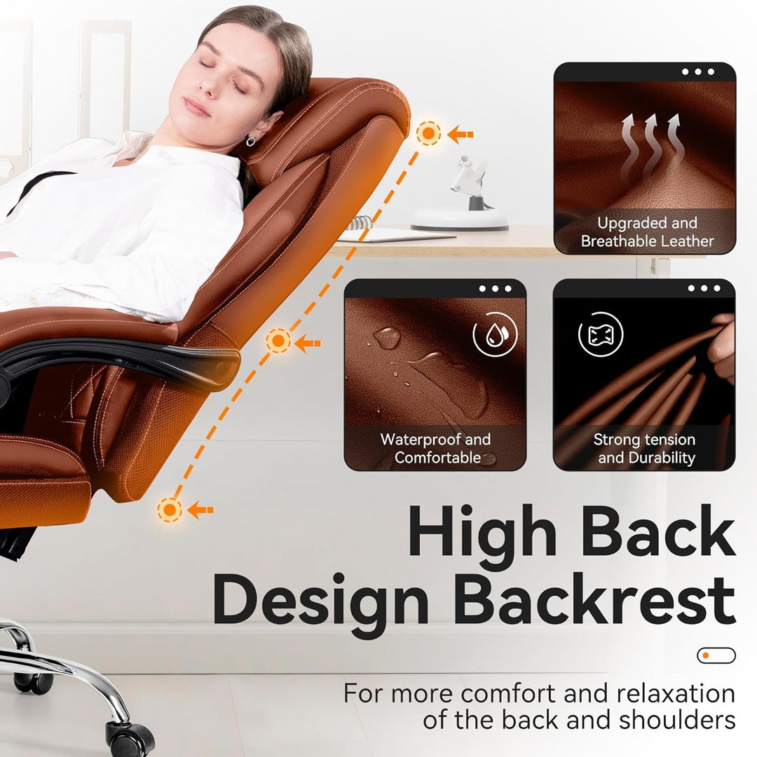 Ergonomic Computer Desk Chair With Lumbar Support