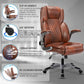 Leather Office Chair with Flip up Arms