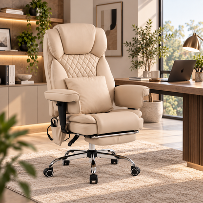Prestige Heated & 4-Point Kneading Chair | Adjustable Armrest