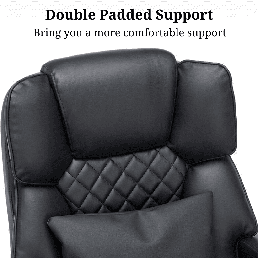 Ergonix Office Chair with Heat, Kneading Massage and Reclining Features