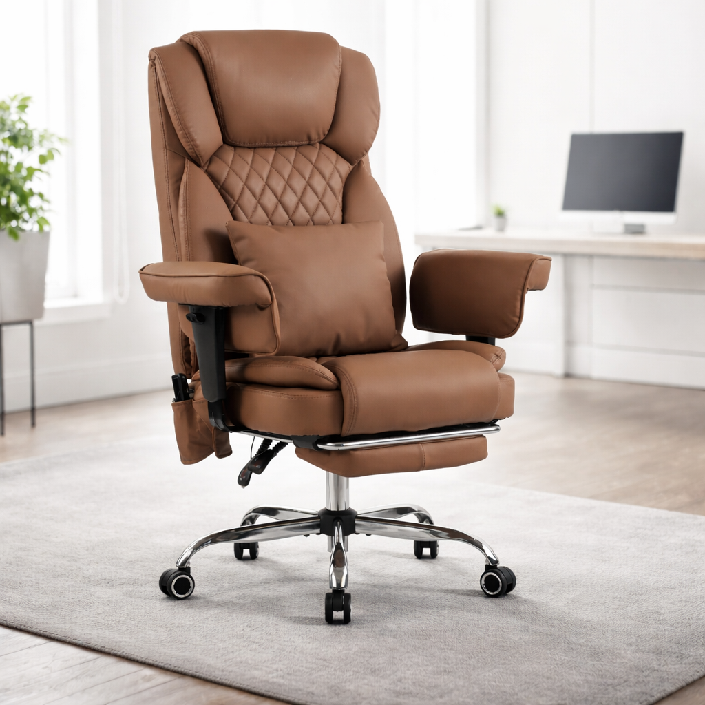 Prestige Heated & 4-Point Kneading Chair | Adjustable Armrest