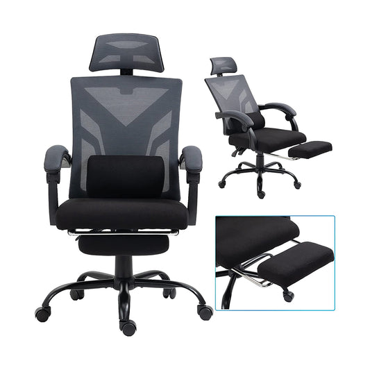 Ergo Task Office Chair with Lumbar Pillow