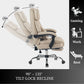 Ergonix Heated & 2-Point Kneading Massage Reclining Office Chair