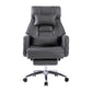 High Back Tall Executive Office Chair With Footrest and Recliner