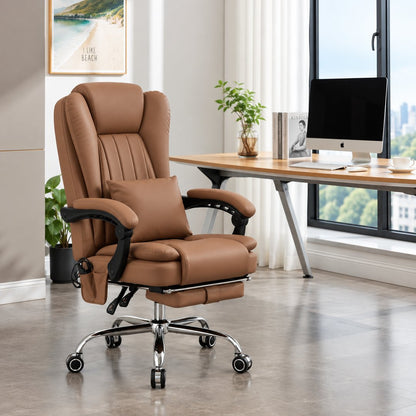 Orbis Heated & 4-Point Kneading Office Massage Chair