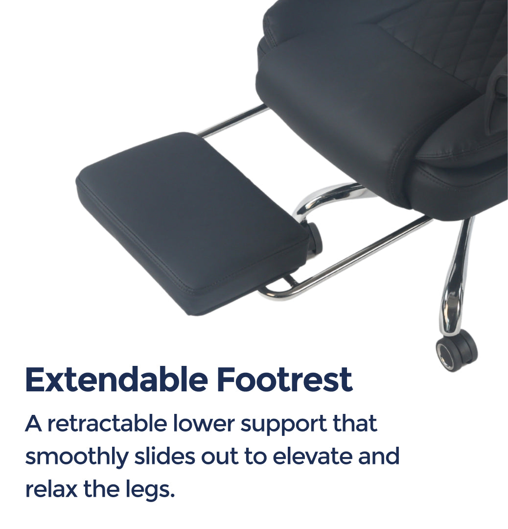 Prestige Heated & 4-Point Kneading Chair | Adjustable Armrest