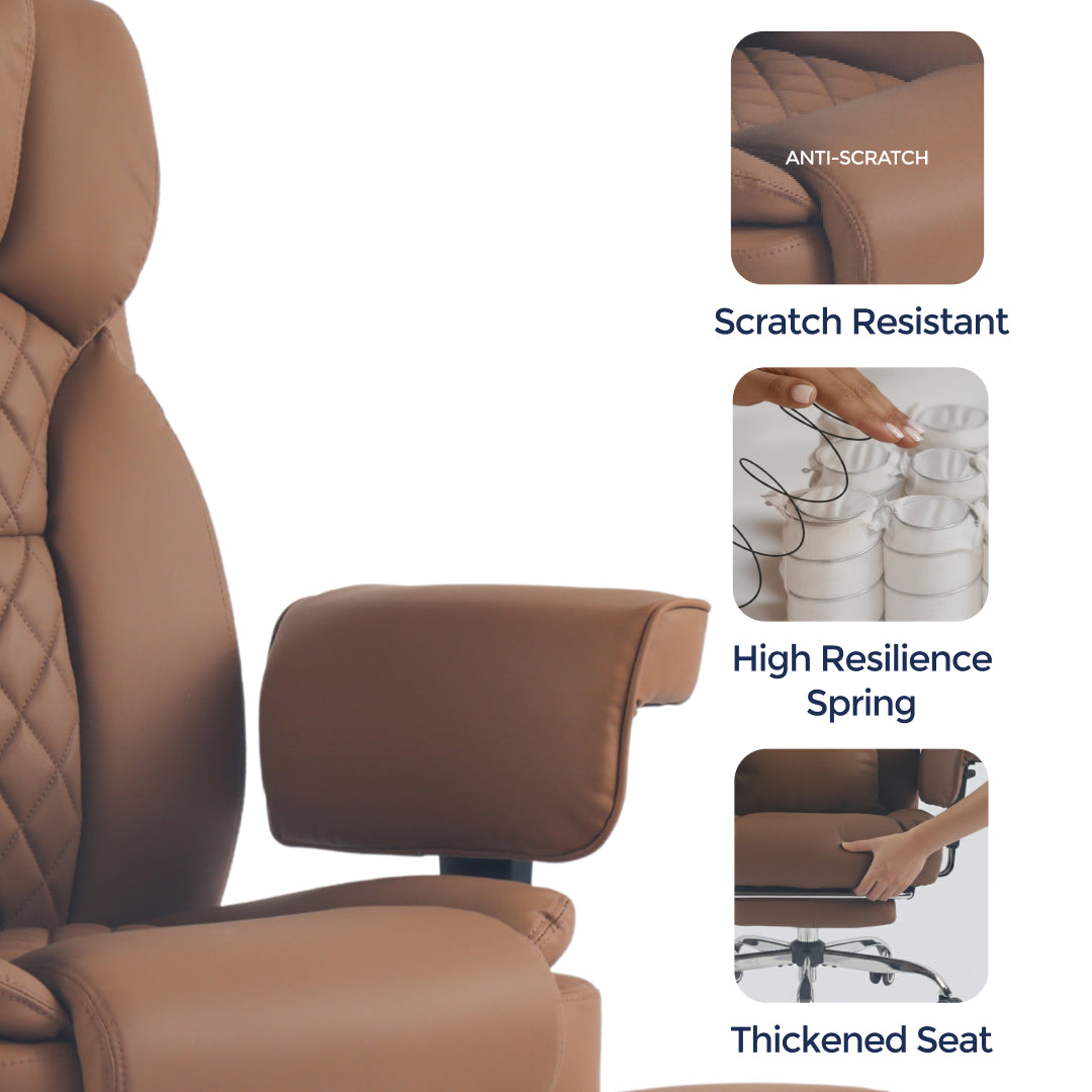 Prestige Heated & 4-Point Kneading Chair | Adjustable Armrest